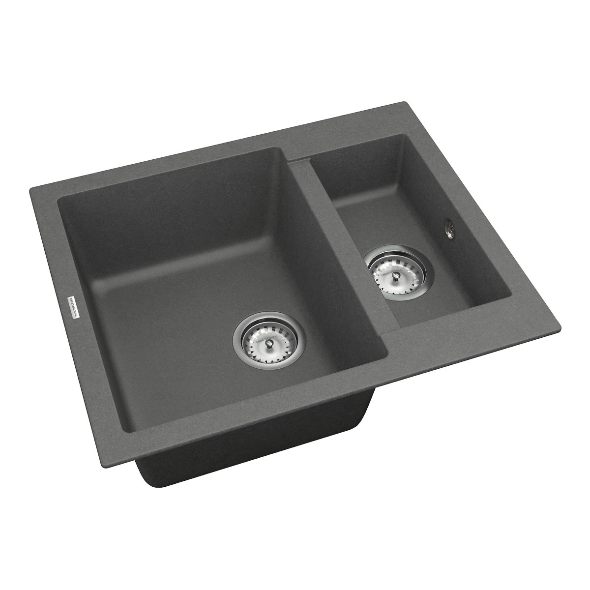 Keuken spoelbak VANKOR Orman OMP 03.61 Grijs + sifon VANKOR