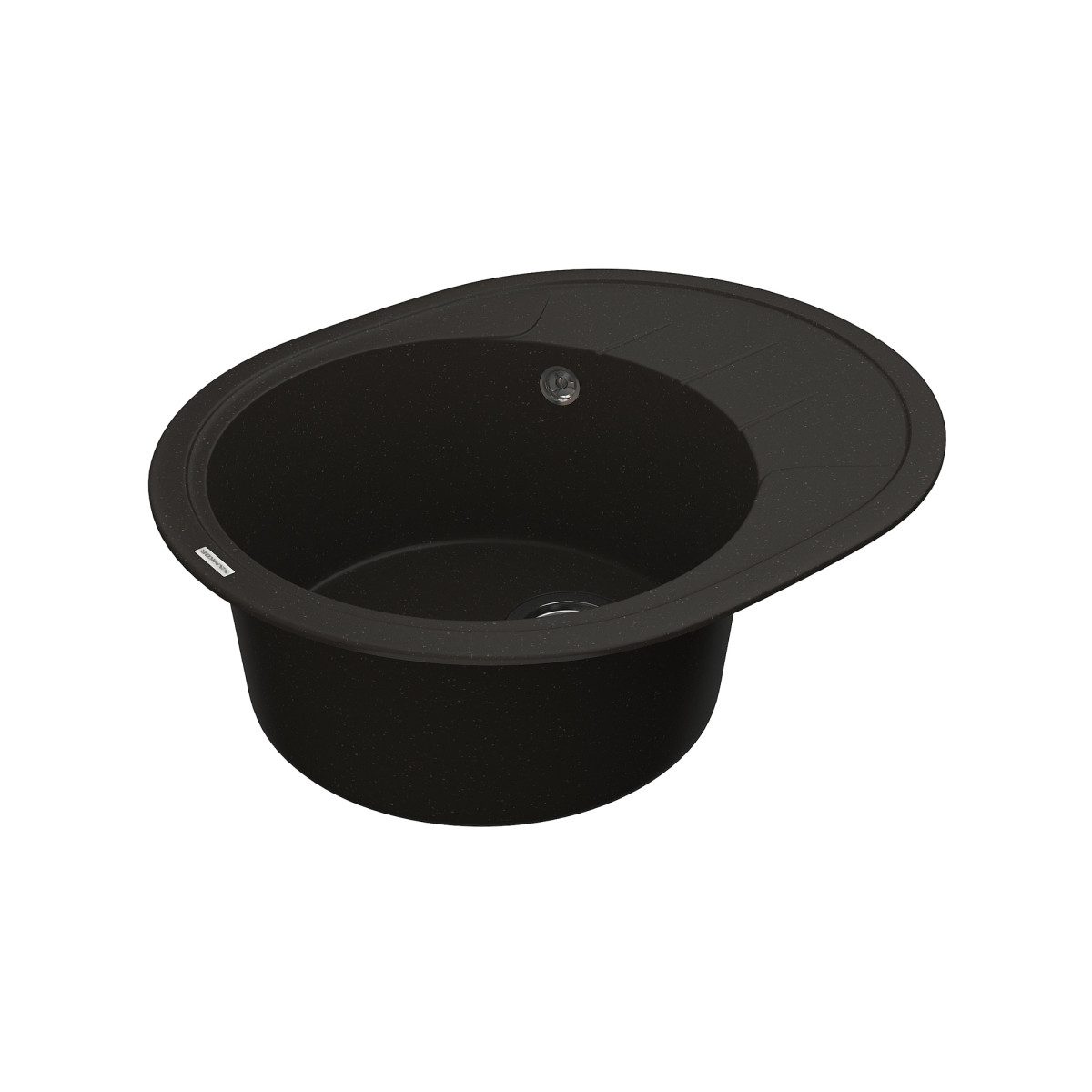 Keuken spoelbak VANKOR Sity SMO 02.61 Zwart + sifon VANKOR