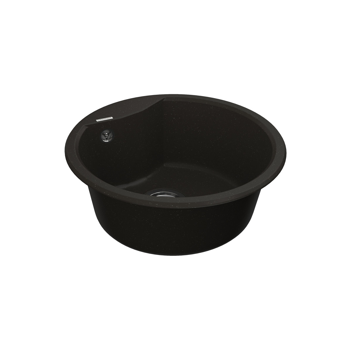 Keukenspoelbak VANKOR Vena VMR 01.48 Zwart + sifon VANKOR
