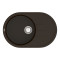 Keuken spoelbak VANKOR Sity SMO 02.78 Chocolade + sifon VANKOR