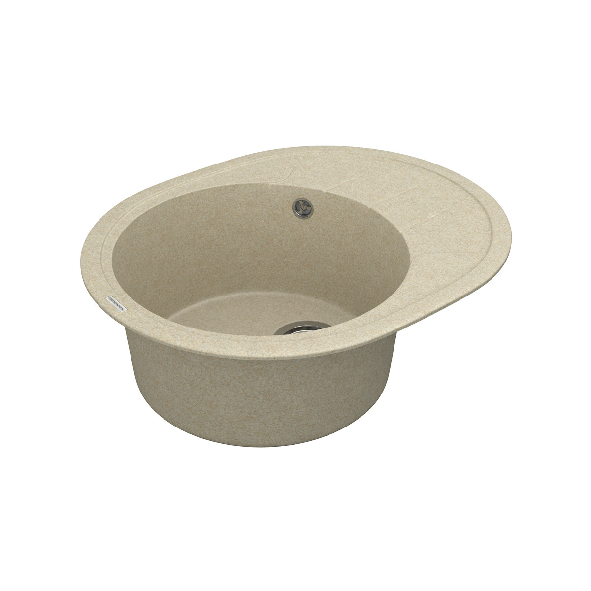 Keuken spoelbak VANKOR Sity SMO 02.61 Beige + sifon VANKOR