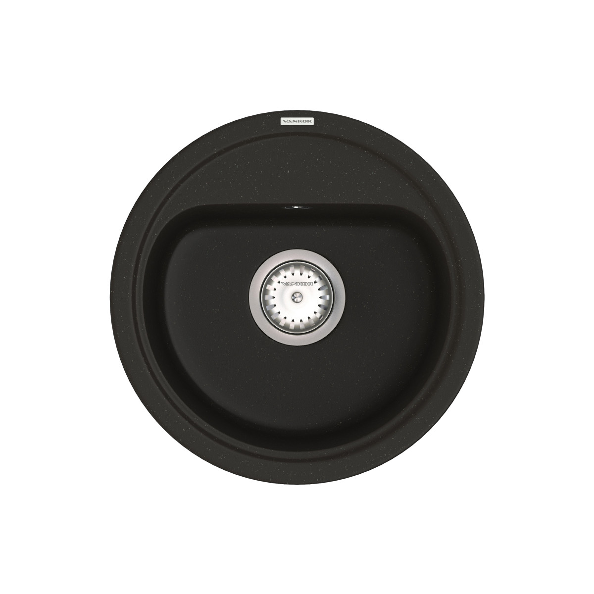 Keuken spoelbak VANKOR Lira LMR 01.44 Zwart + sifon VANKOR