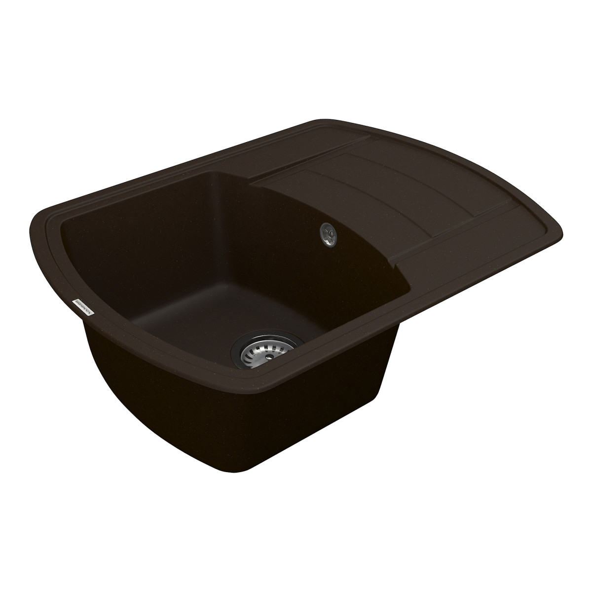 Keuken spoelbak VANKOR Norton NMP 02.67 Chocolade + sifon VANKOR