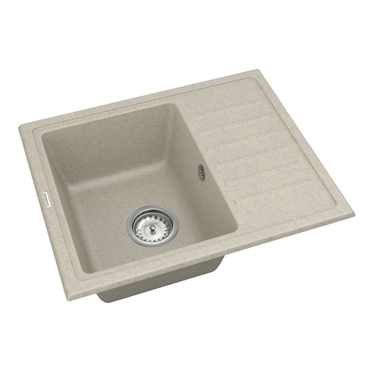 Keuken spoelbak VANKOR Lira LMP 02.55 Terra + sifon VANKOR