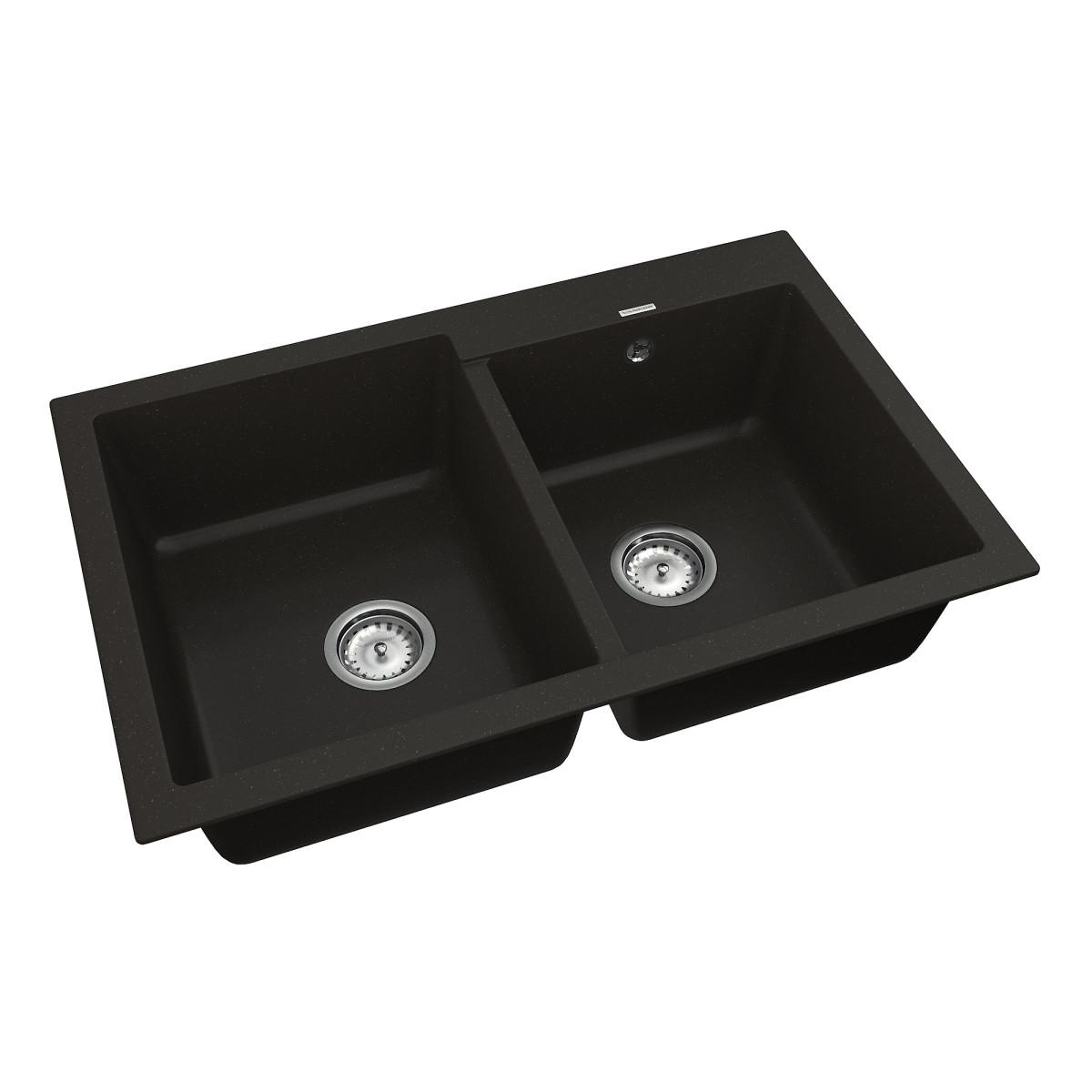 Keuken spoelbak VANKOR Orman OMP 05.80 Zwart + sifon VANKOR