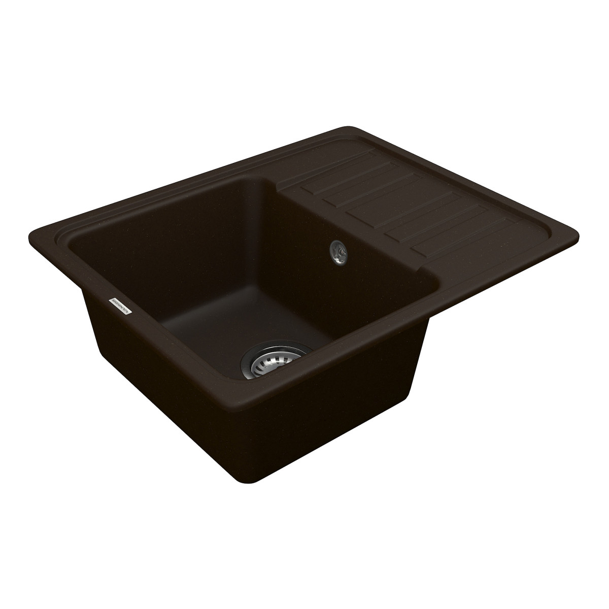 Keuken spoelbak VANKOR Hope HMP 02.57 Chocolade + sifon VANKOR