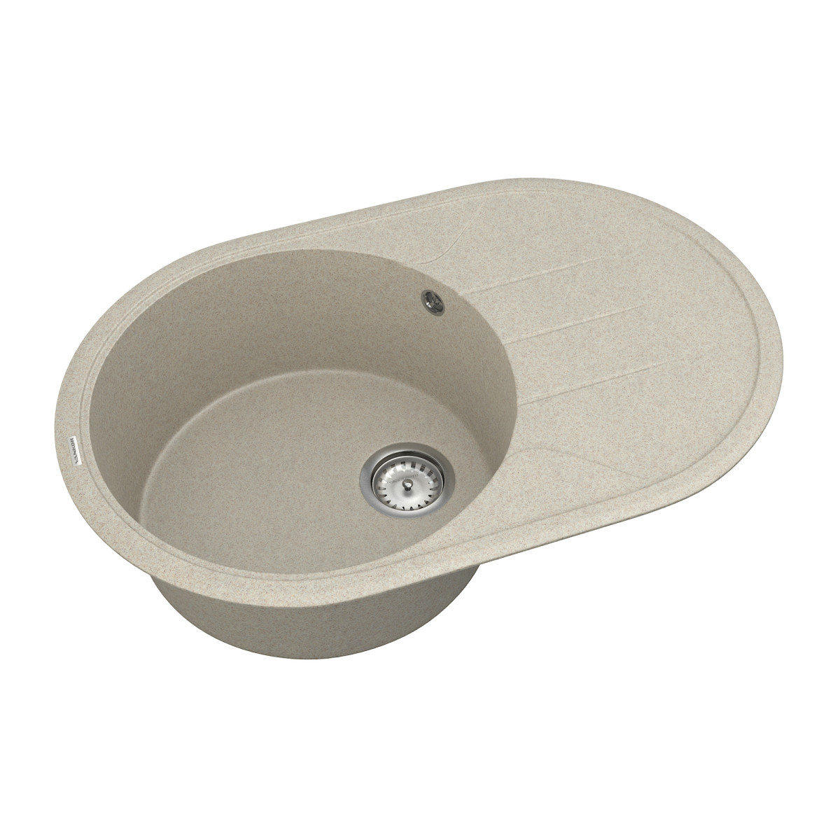 Keuken spoelbak VANKOR Sity SMO 02.78 Terra + sifon VANKOR