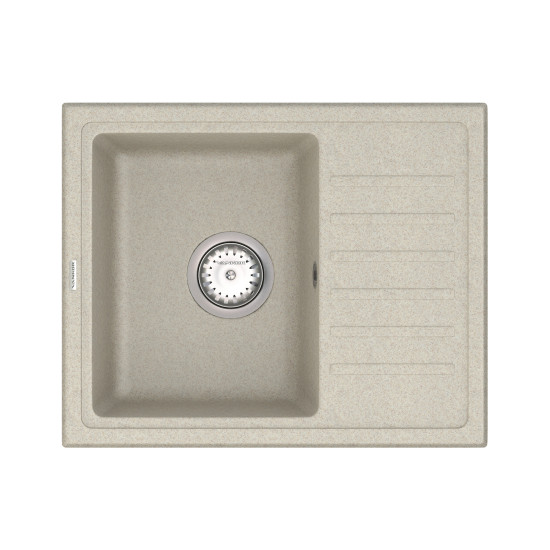 Keuken spoelbak VANKOR Lira LMP 02.55 Terra + sifon VANKOR