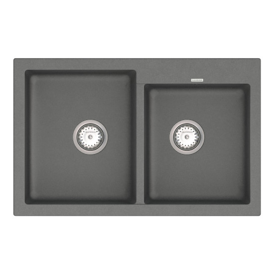 Keuken spoelbak VANKOR Orman OMP 05.80 Grijs + sifon VANKOR