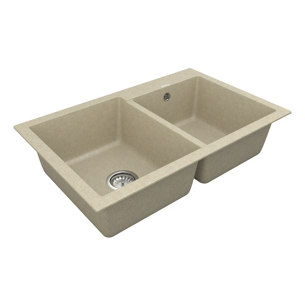 Keuken spoelbak VANKOR Orman OMP 05.80 Beige + sifon VANKOR