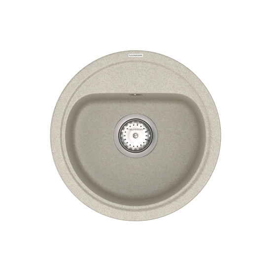 Keuken spoelbak VANKOR Lira LMR 01.44 Terra + sifon VANKOR