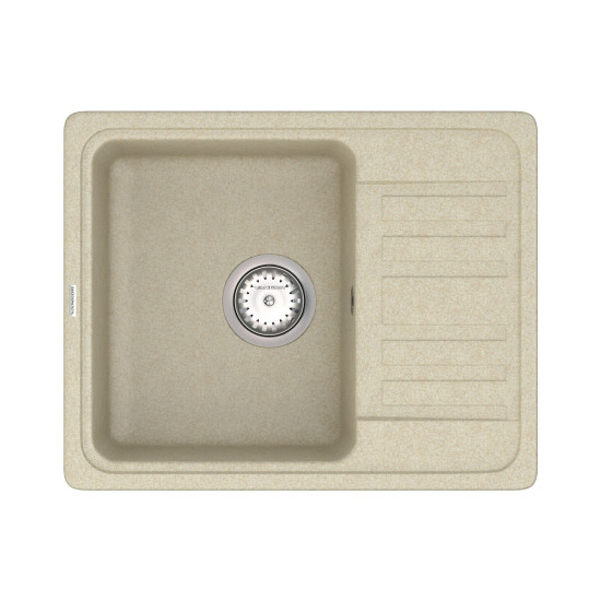 Keuken spoelbak VANKOR Hope HMP 02.57 Beige + sifon VANKOR