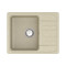 Keuken spoelbak VANKOR Hope HMP 02.57 Beige + sifon VANKOR