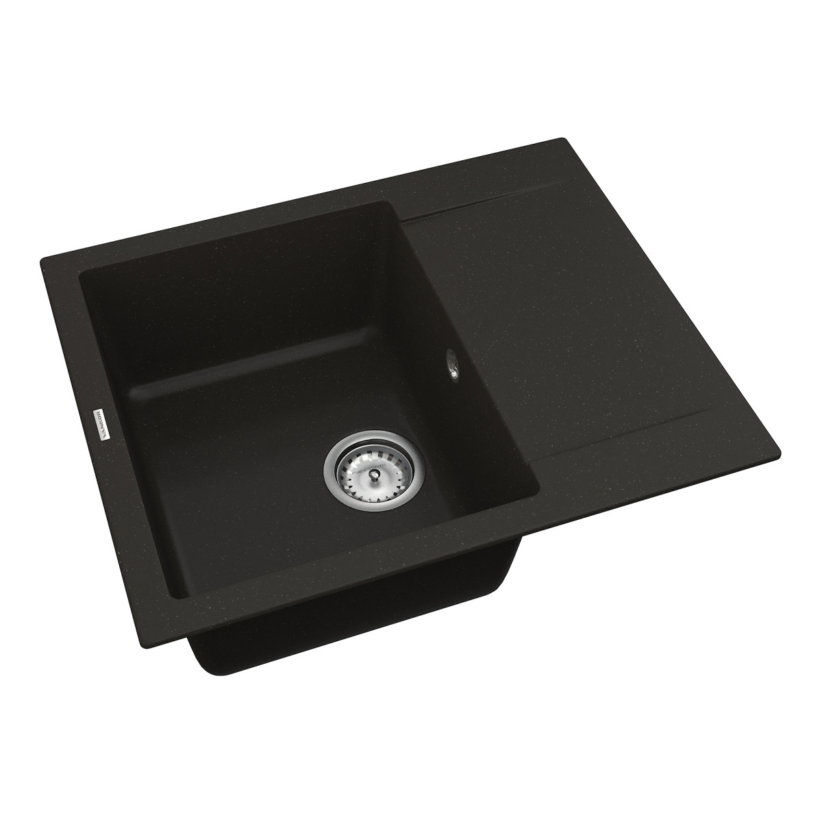 Keuken spoelbak VANKOR Orman OMP 02.61 Zwart + sifon VANKOR