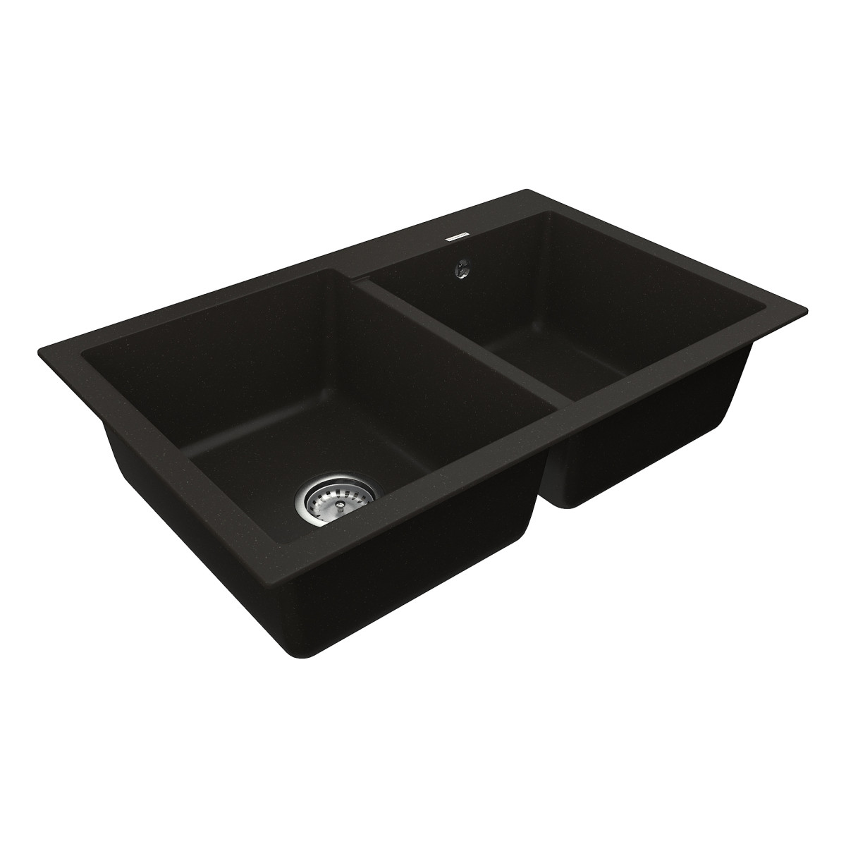 Keuken spoelbak VANKOR Orman OMP 05.80 Zwart + sifon VANKOR