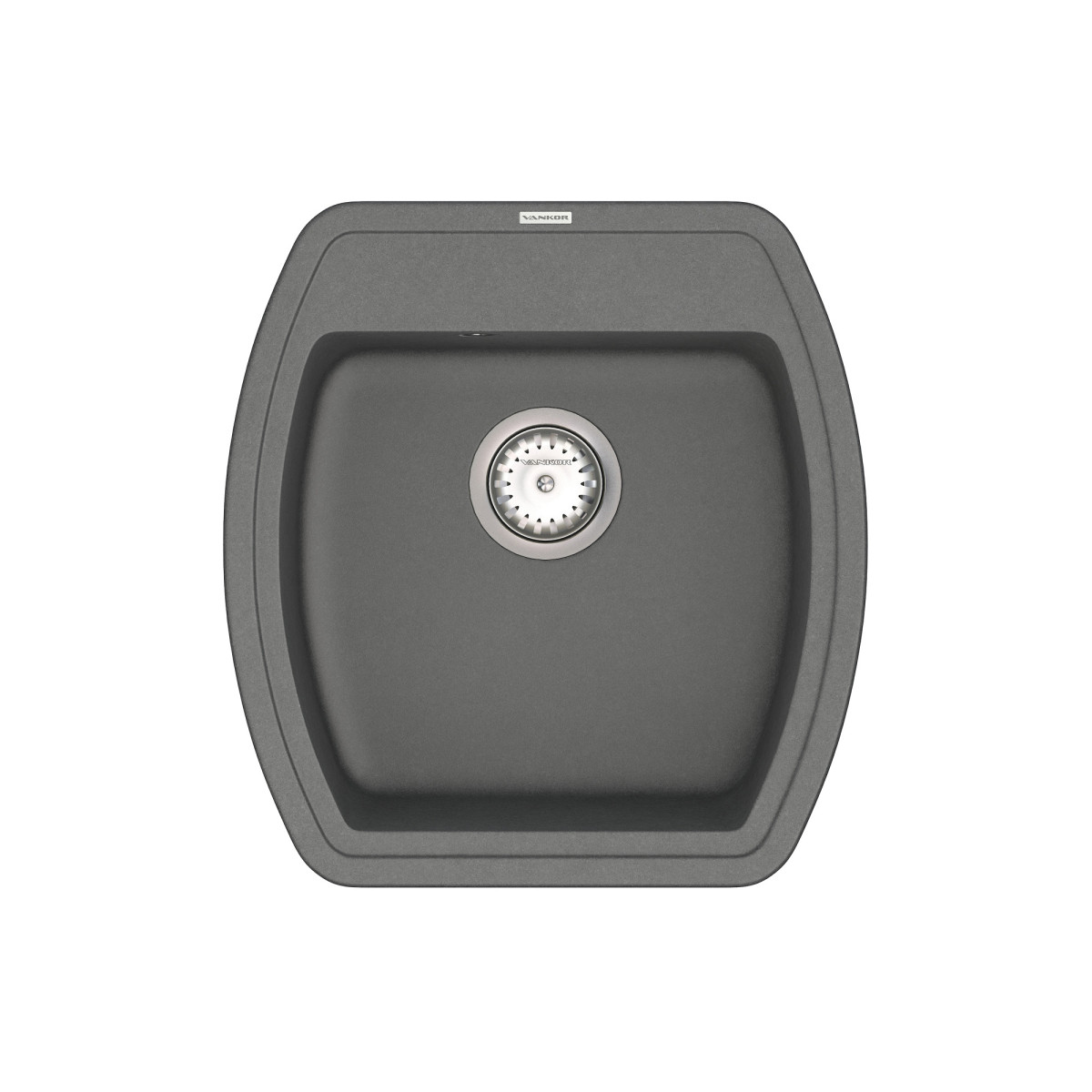 Keuken spoelbak VANKOR Norton NMP 01.48 Grijs + sifon VANKOR