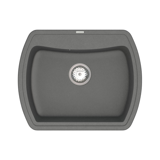 Keuken spoelbak VANKOR Norton NMP 01.63 Grijs + sifon VANKOR