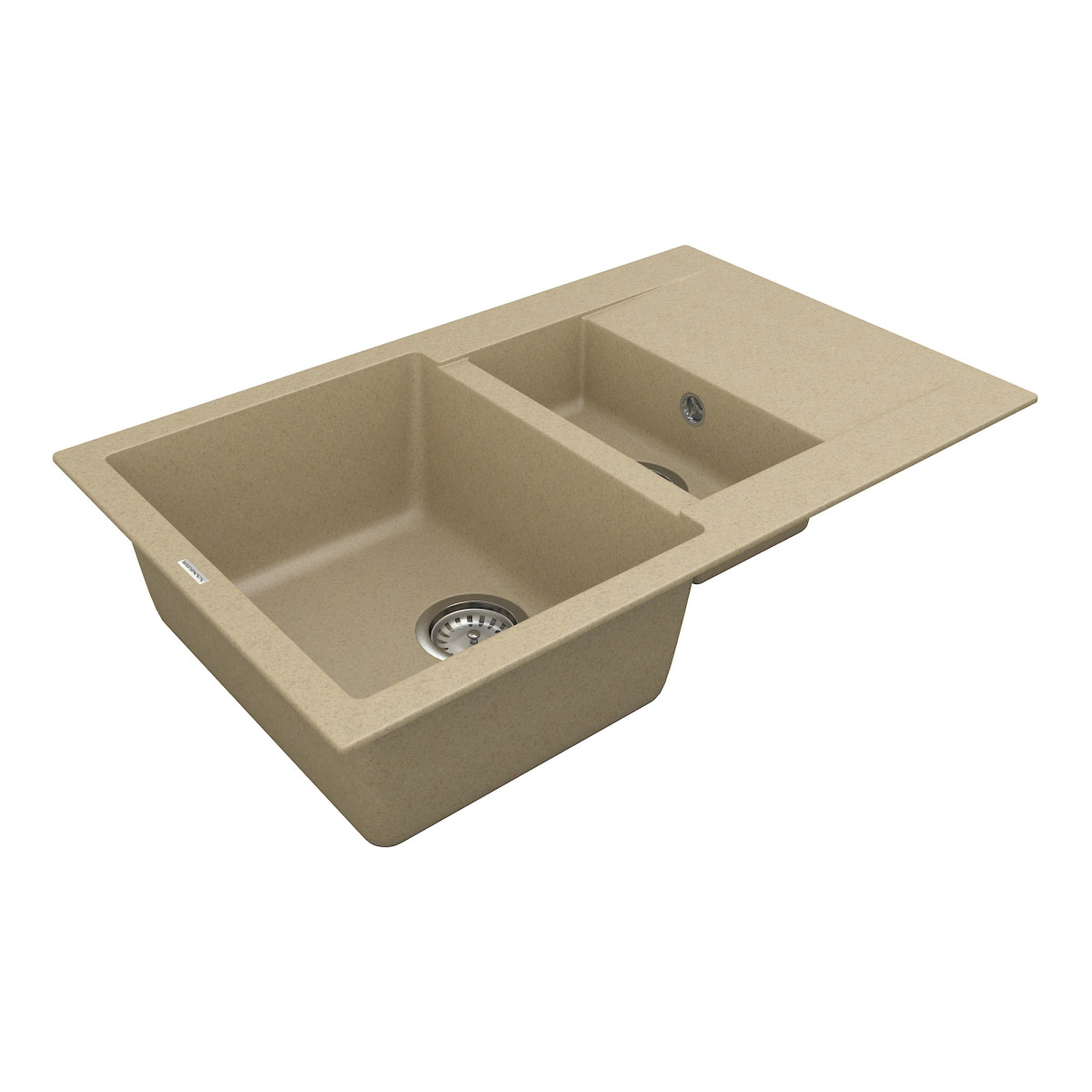 Keuken spoelbak VANKOR Orman OMP 04.80 Safari + sifon VANKOR