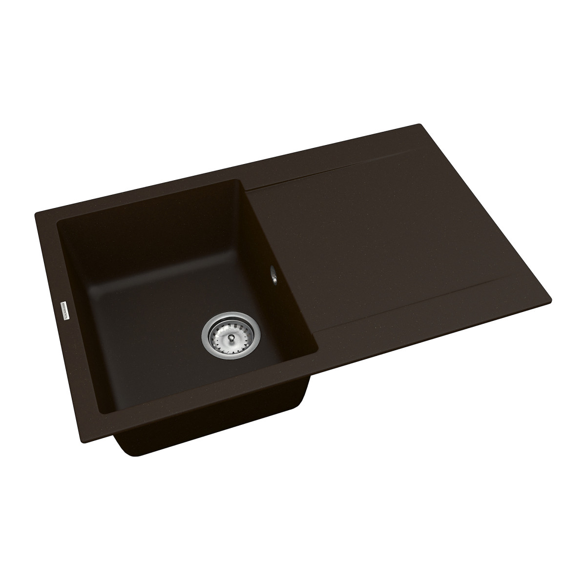 Keuken spoelbak VANKOR Orman OMP 02.78 Chocolade + sifon VANKOR