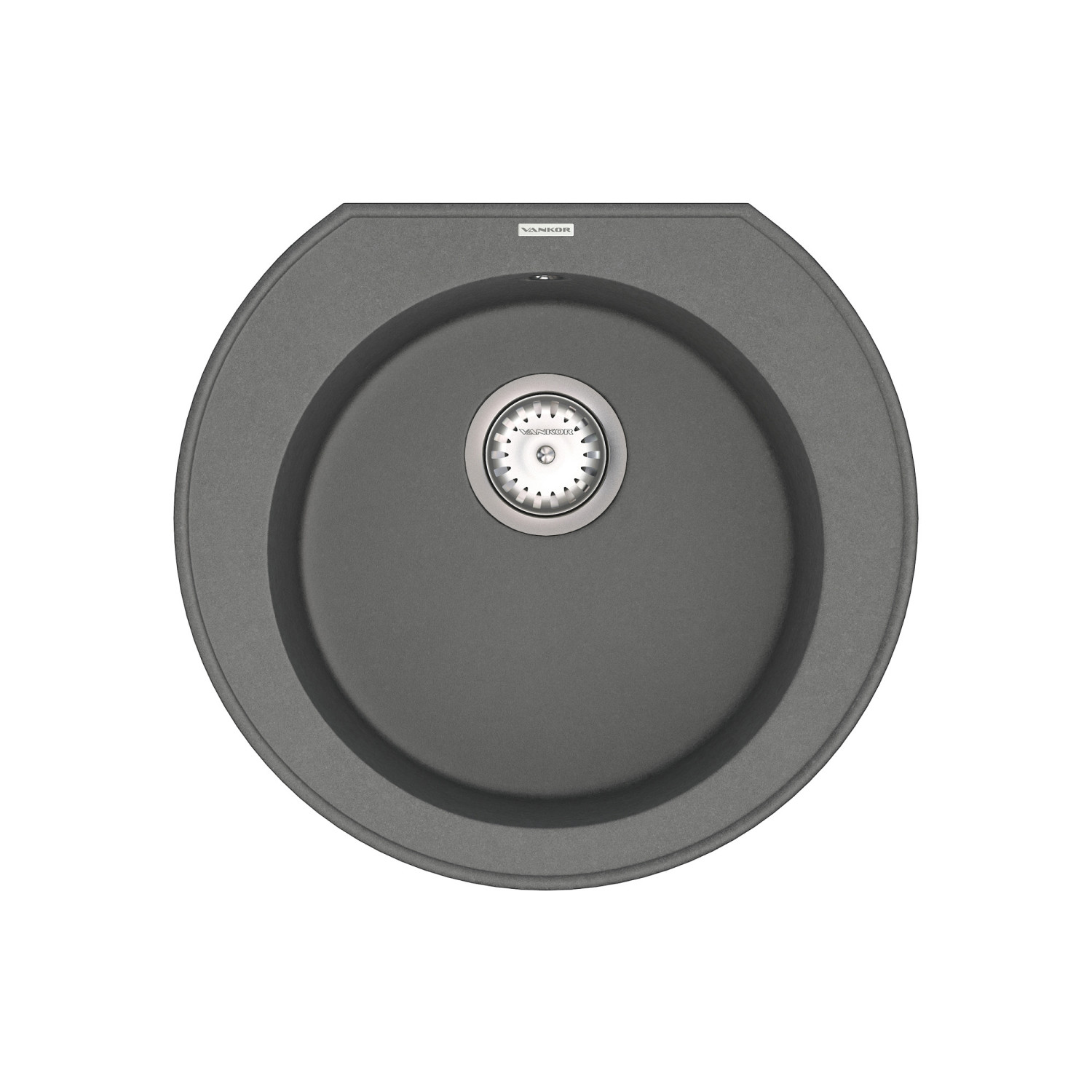Keuken spoelbak VANKOR Kres KMR 01.52 grijs + sifon VANKOR Keuken spoelbak VANKOR Kres KMR 01.52 grijs + sifon VANKOR