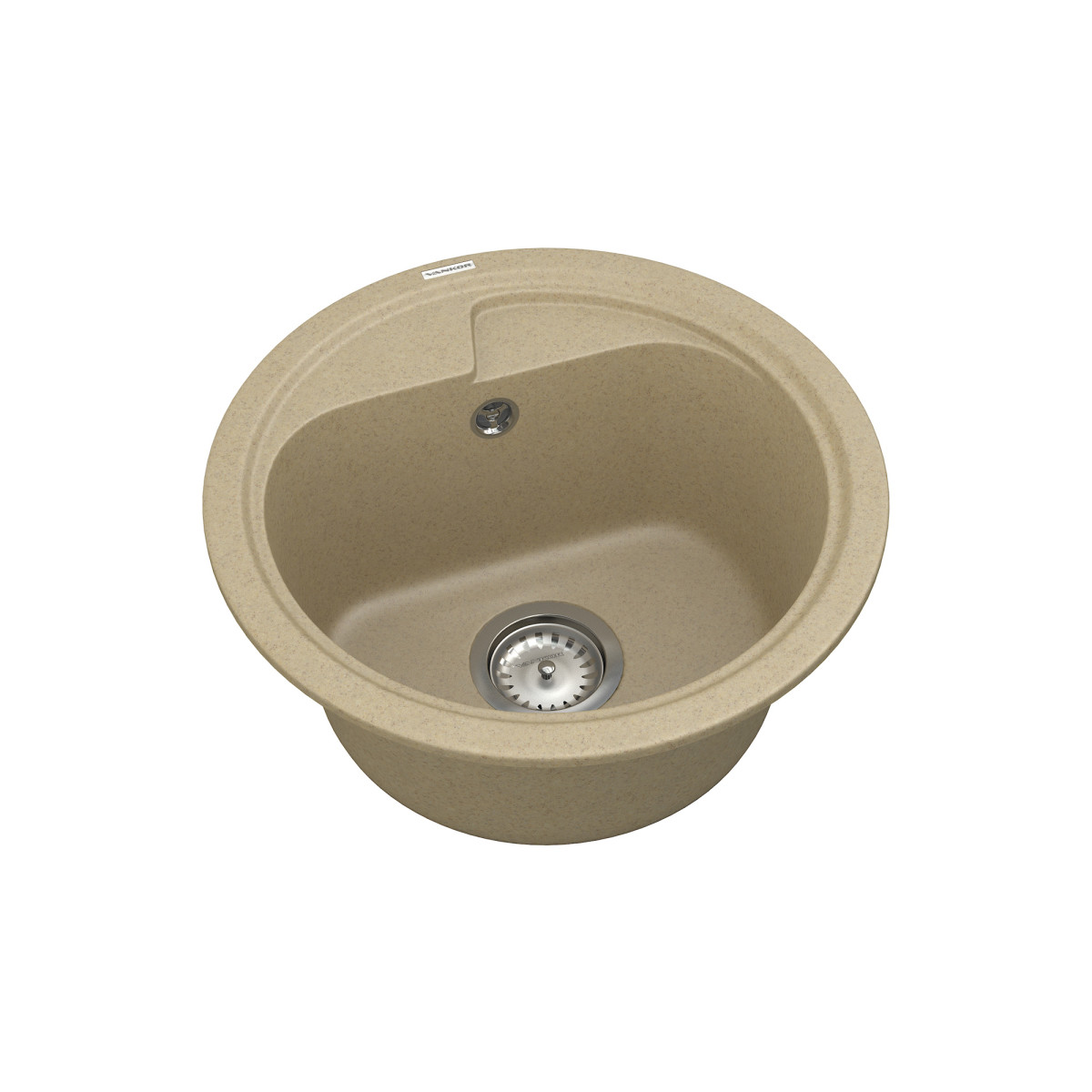 Keuken spoelbak VANKOR Polo PMR 01.44 Safari + sifon VANKOR