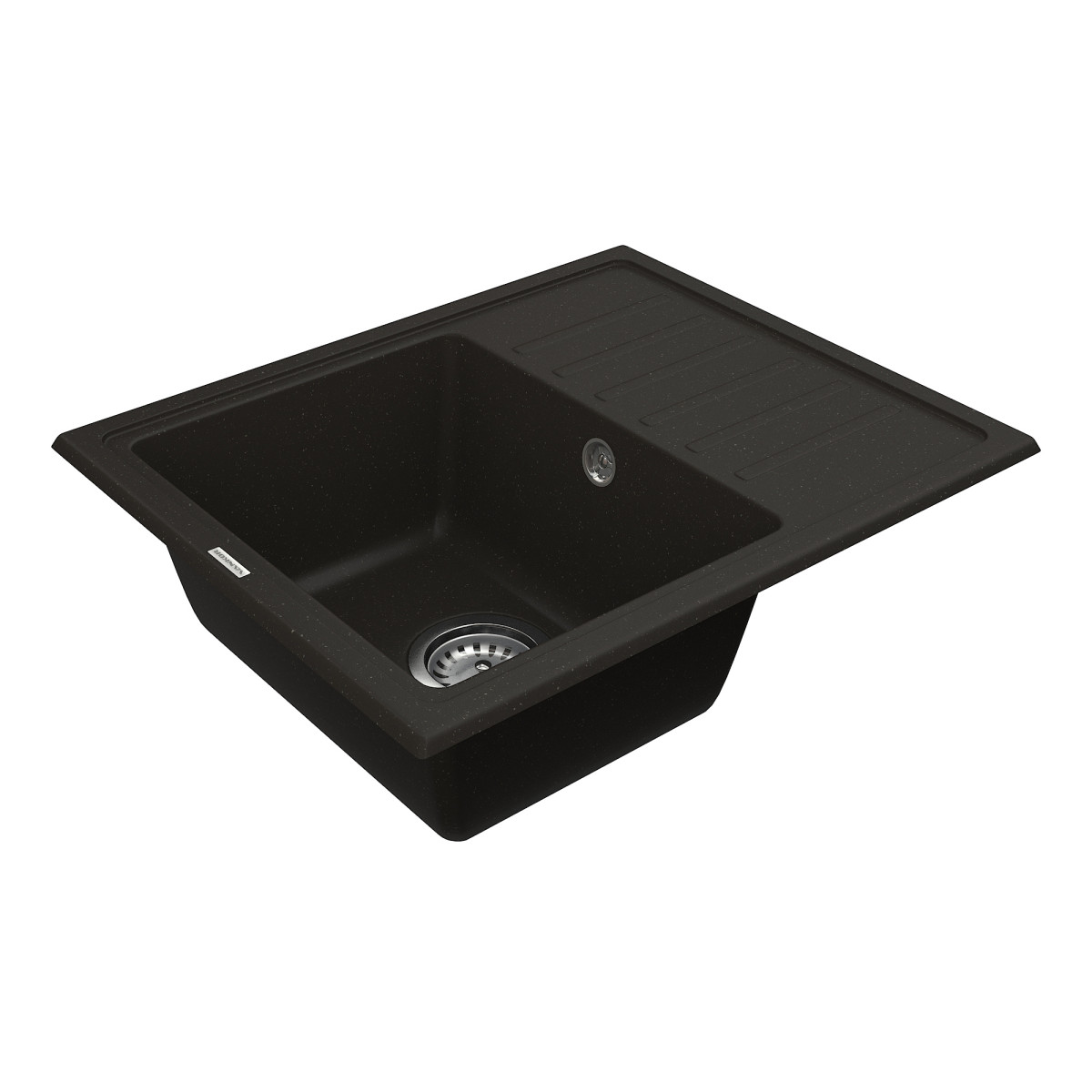 Keuken spoelbak VANKOR Lira LMP 02.55 Zwart + sifon VANKOR