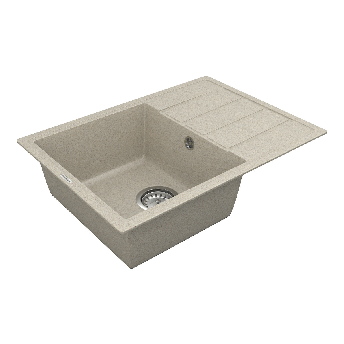 Keuken spoelbak VANKOR Easy EMP 02.62 Terra + sifon VANKOR