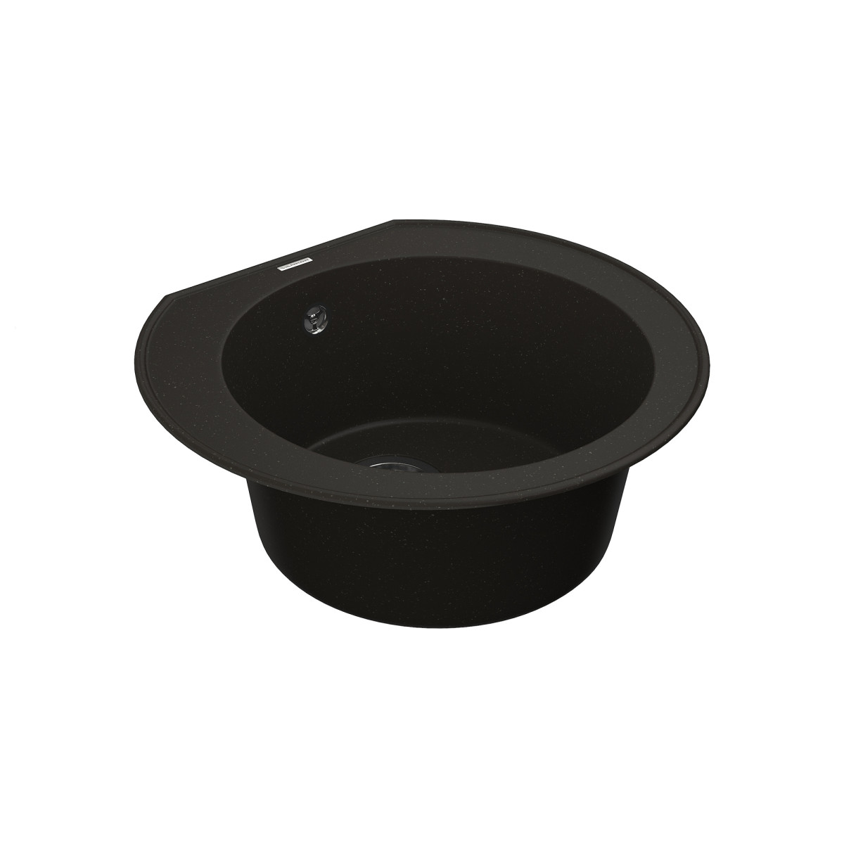 Keuken spoelbak VANKOR Kres KMR 01.52 zwart + sifon VANKOR