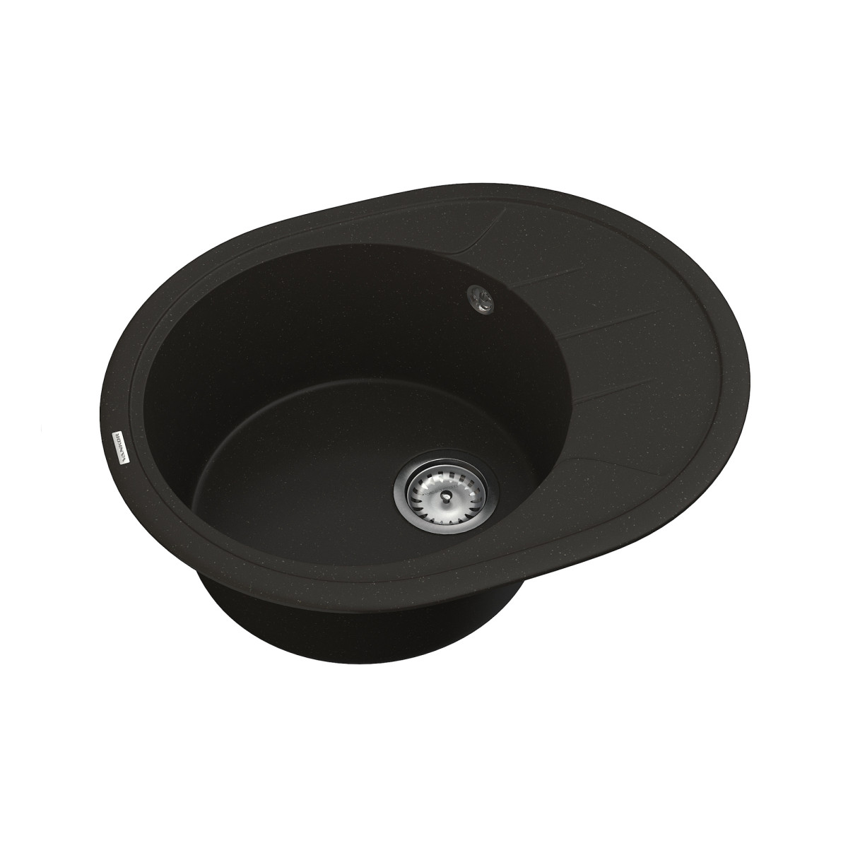 Keuken spoelbak VANKOR Sity SMO 02.61 Zwart + sifon VANKOR