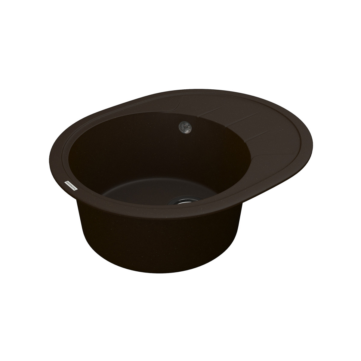 Keuken spoelbak VANKOR Sity SMO 02.61 Chocolade + sifon VANKOR
