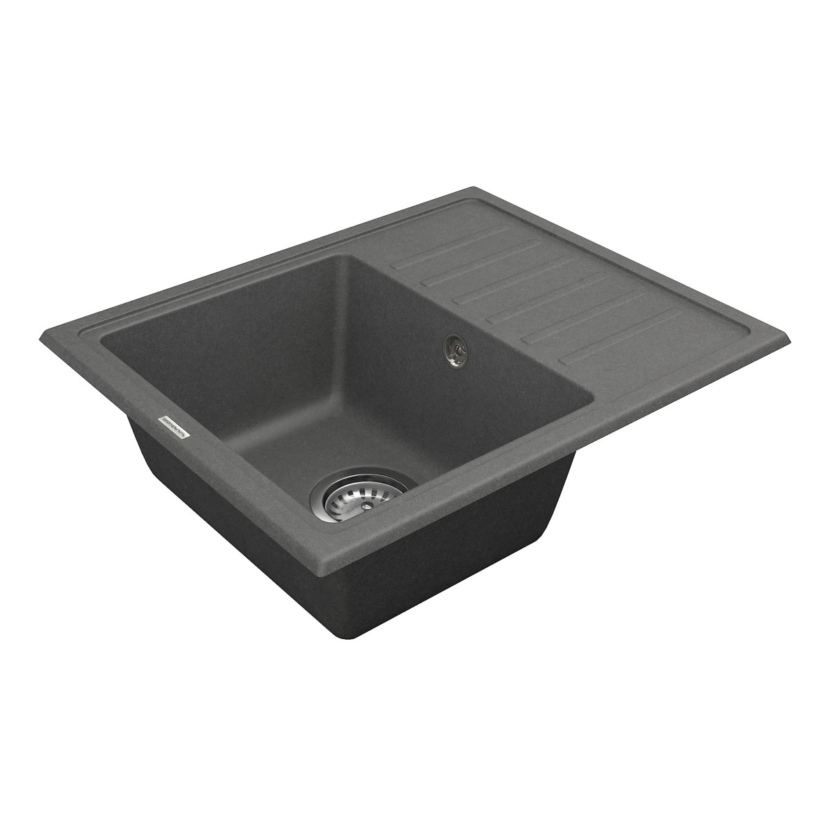 Keuken spoelbak VANKOR Lira LMP 02.55 Grijs + sifon VANKOR