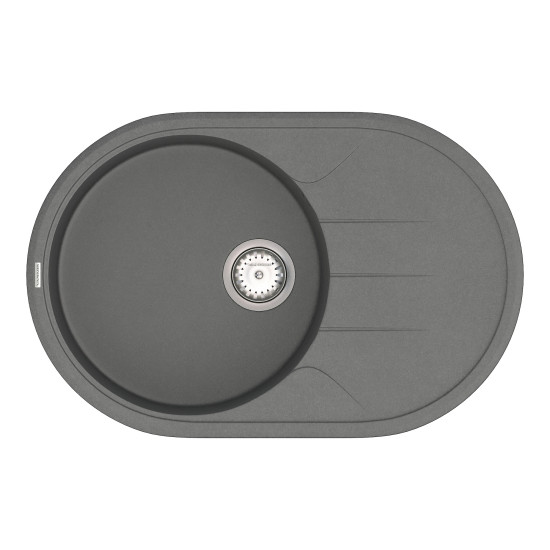 Keuken spoelbak VANKOR Sity SMO 02.78 Grijs + sifon VANKOR