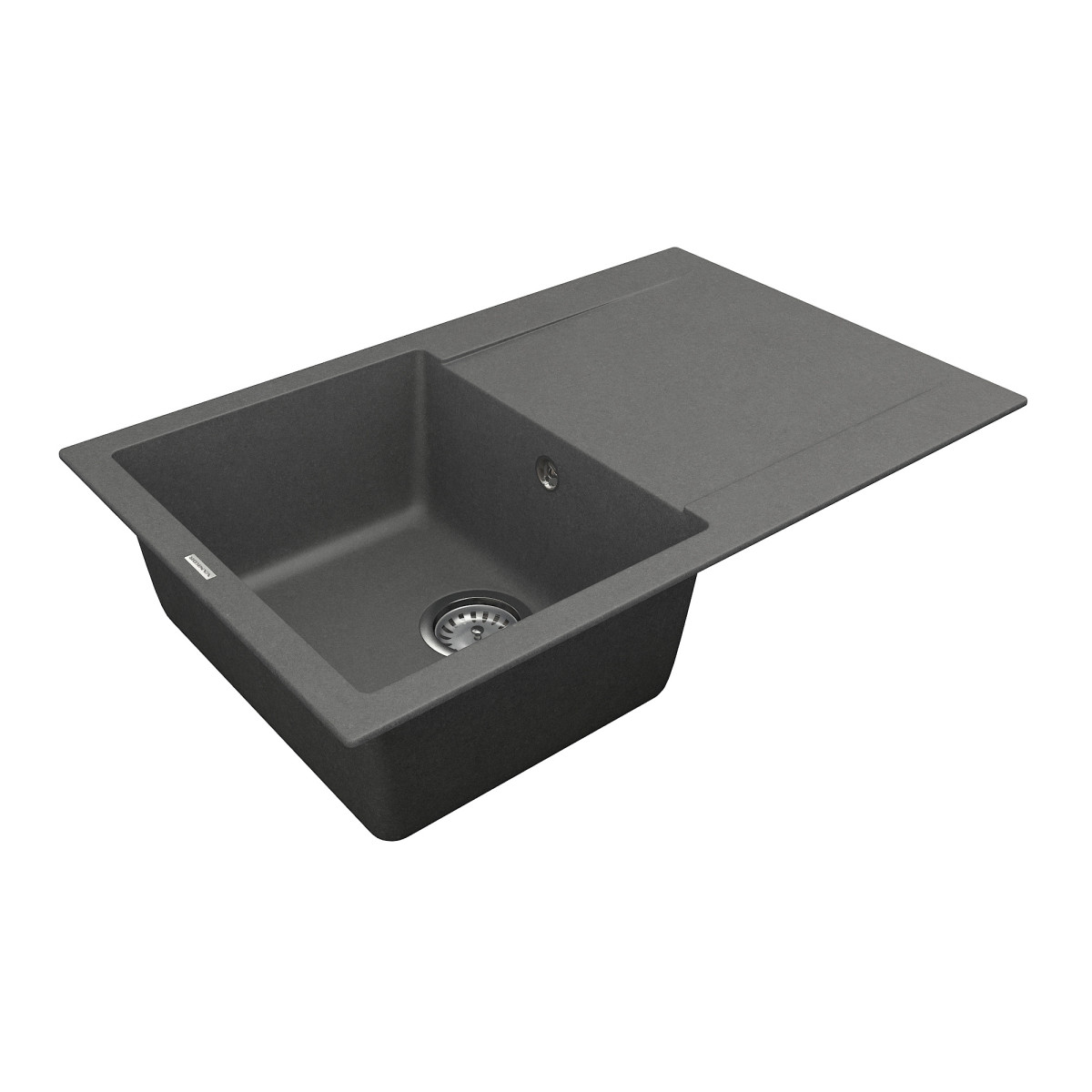 Keuken spoelbak VANKOR Orman OMP 02.78 Grijs + sifon VANKOR