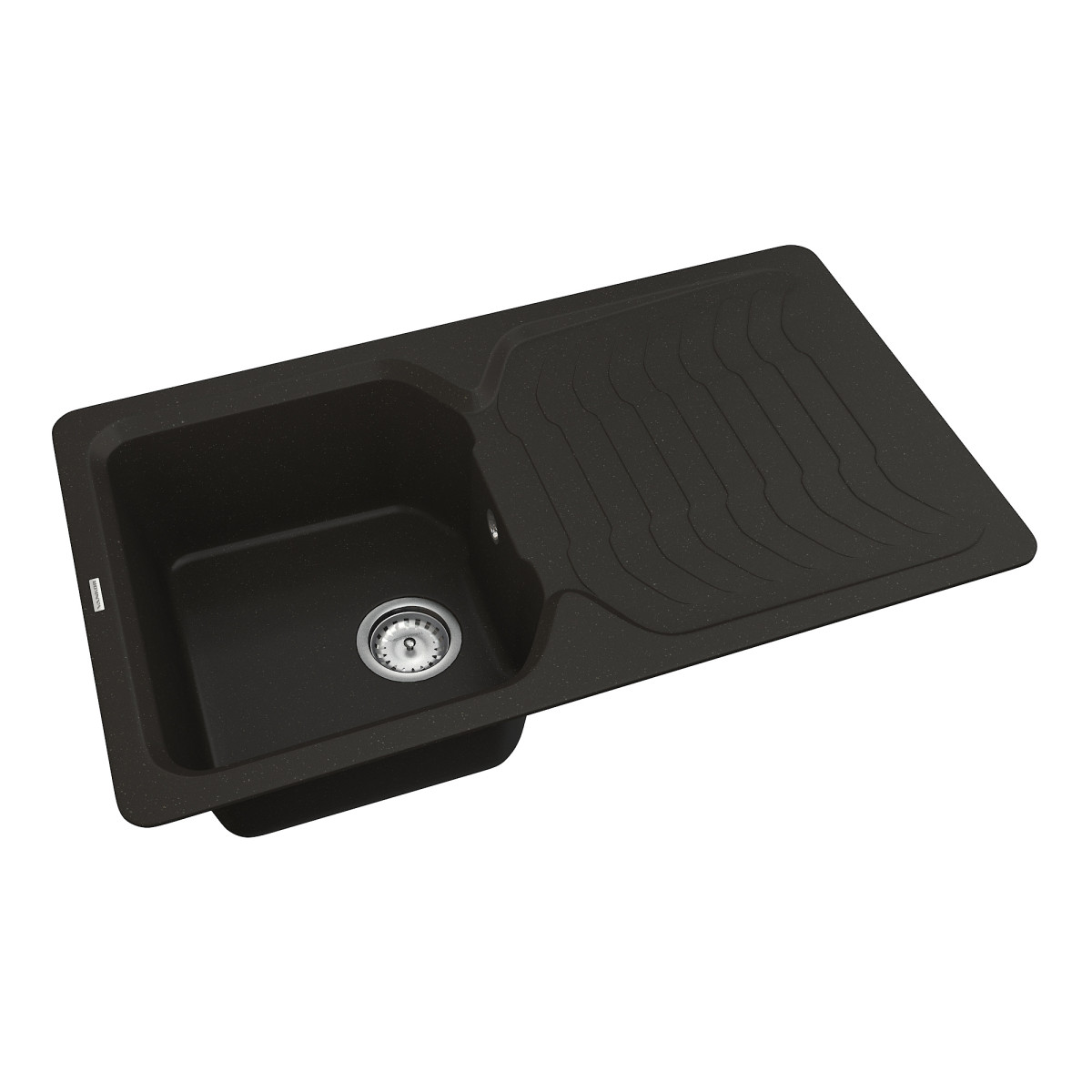 Keuken spoelbak VANKOR Sigma SMP 02.85 Zwart + sifon VANKOR