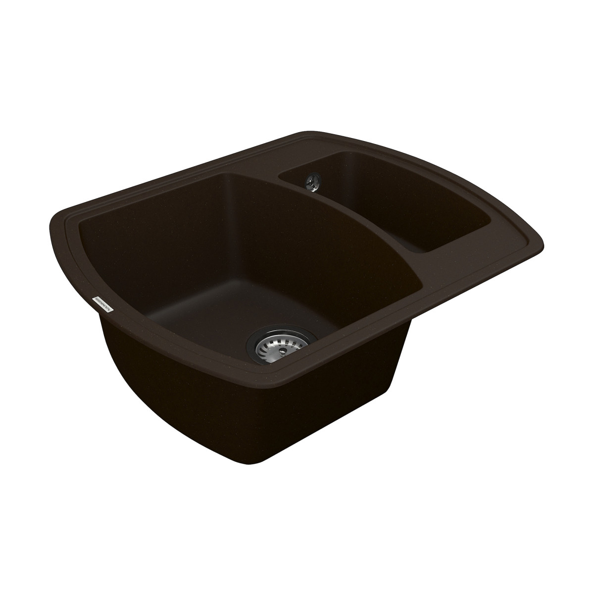 Keuken spoelbak VANKOR Norton NMP 03.63 Chocolade + sifon VANKOR