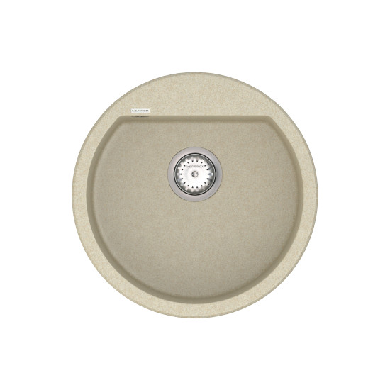 Keuken spoelbak VANKOR Tera TMR 01.50 Beige + sifon VANKOR
