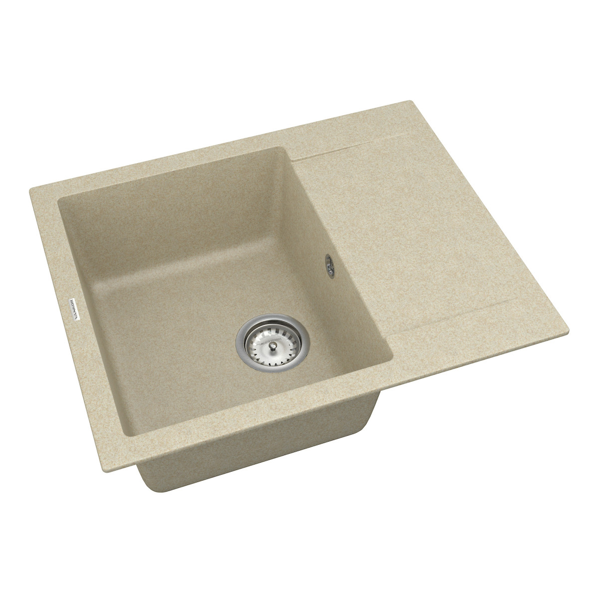 Keuken spoelbak VANKOR Orman OMP 02.61 Beige + sifon VANKOR
