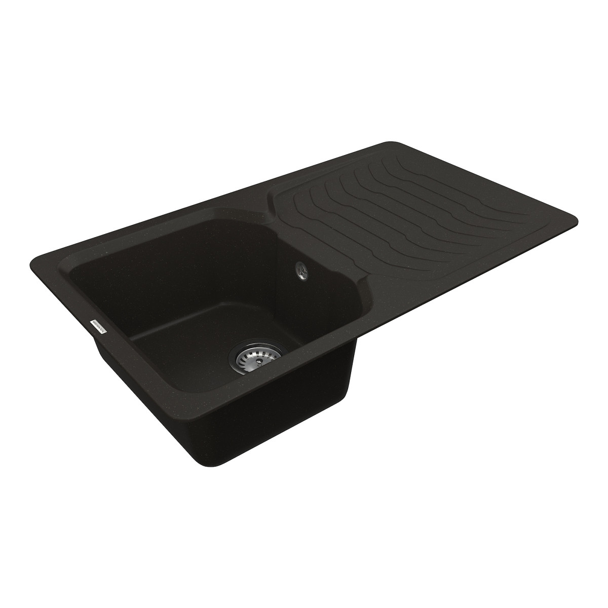 Keuken spoelbak VANKOR Sigma SMP 02.85 Zwart + sifon VANKOR