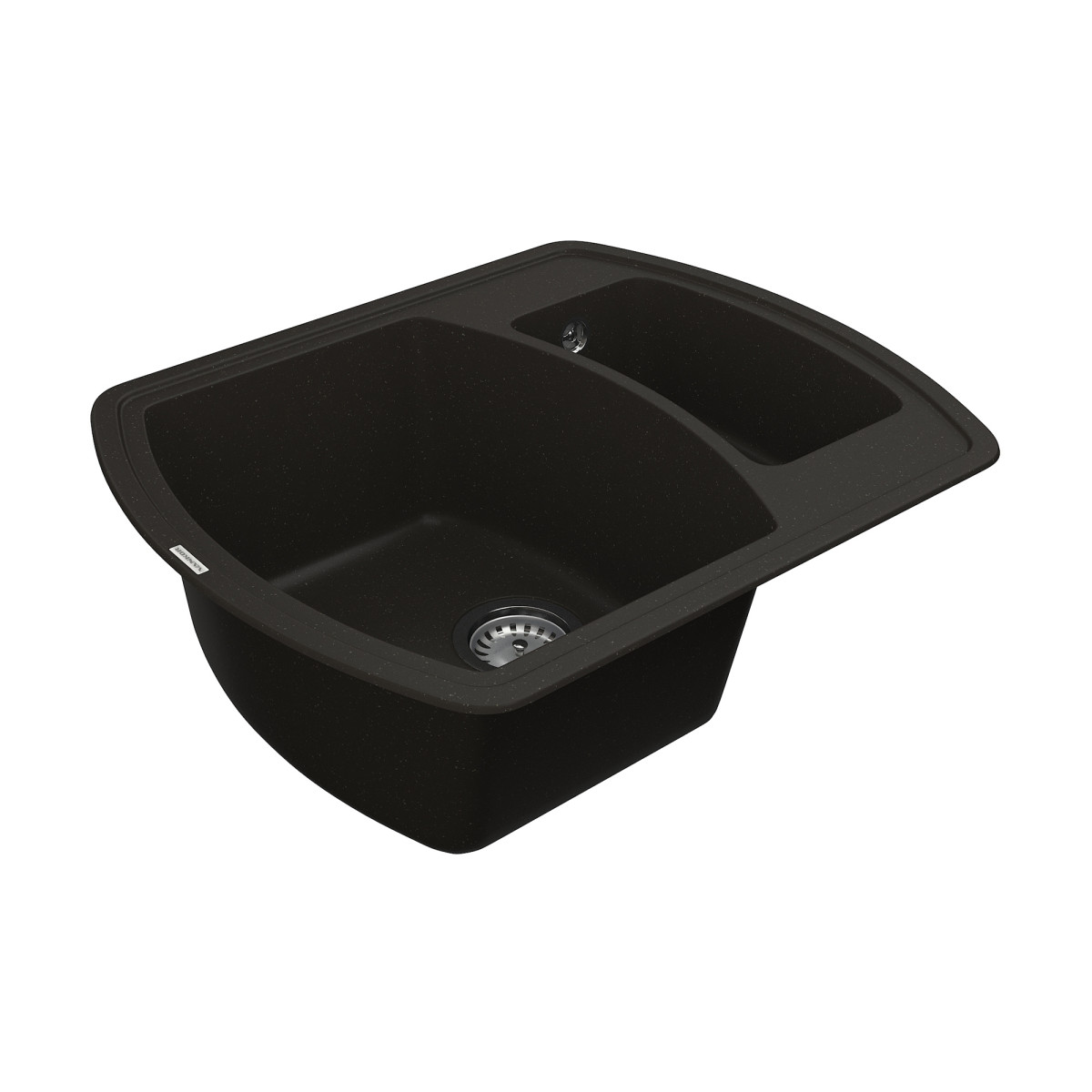 Keuken spoelbak VANKOR Norton NMP 03.63 Zwart + sifon VANKOR