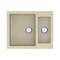 Keuken spoelbak VANKOR Orman OMP 03.61 Beige + sifon VANKOR