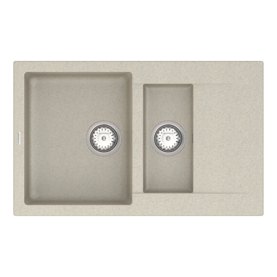 Keuken spoelbak VANKOR Orman OMP 04.80 Terra + sifon VANKOR