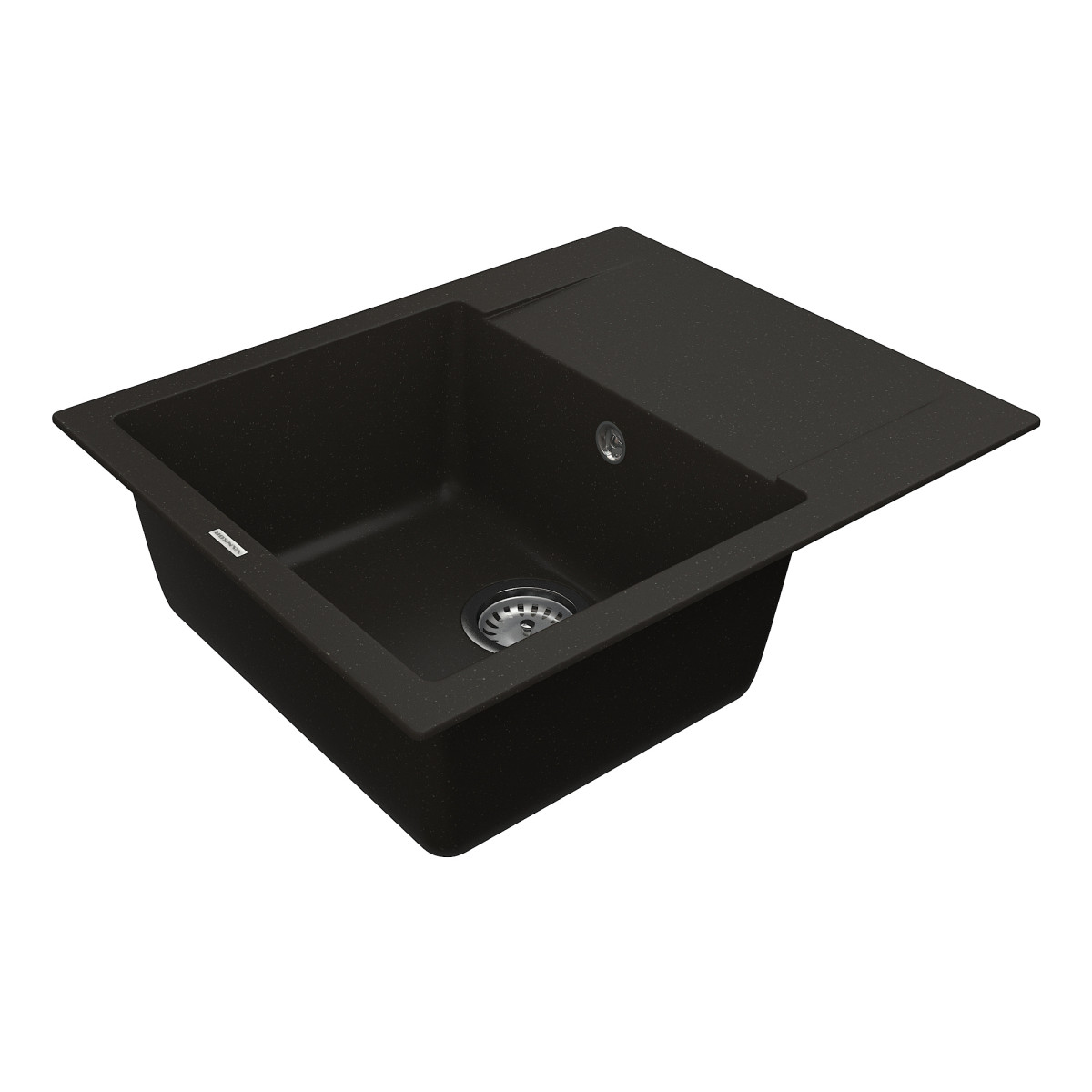 Keuken spoelbak VANKOR Orman OMP 02.61 Zwart + sifon VANKOR