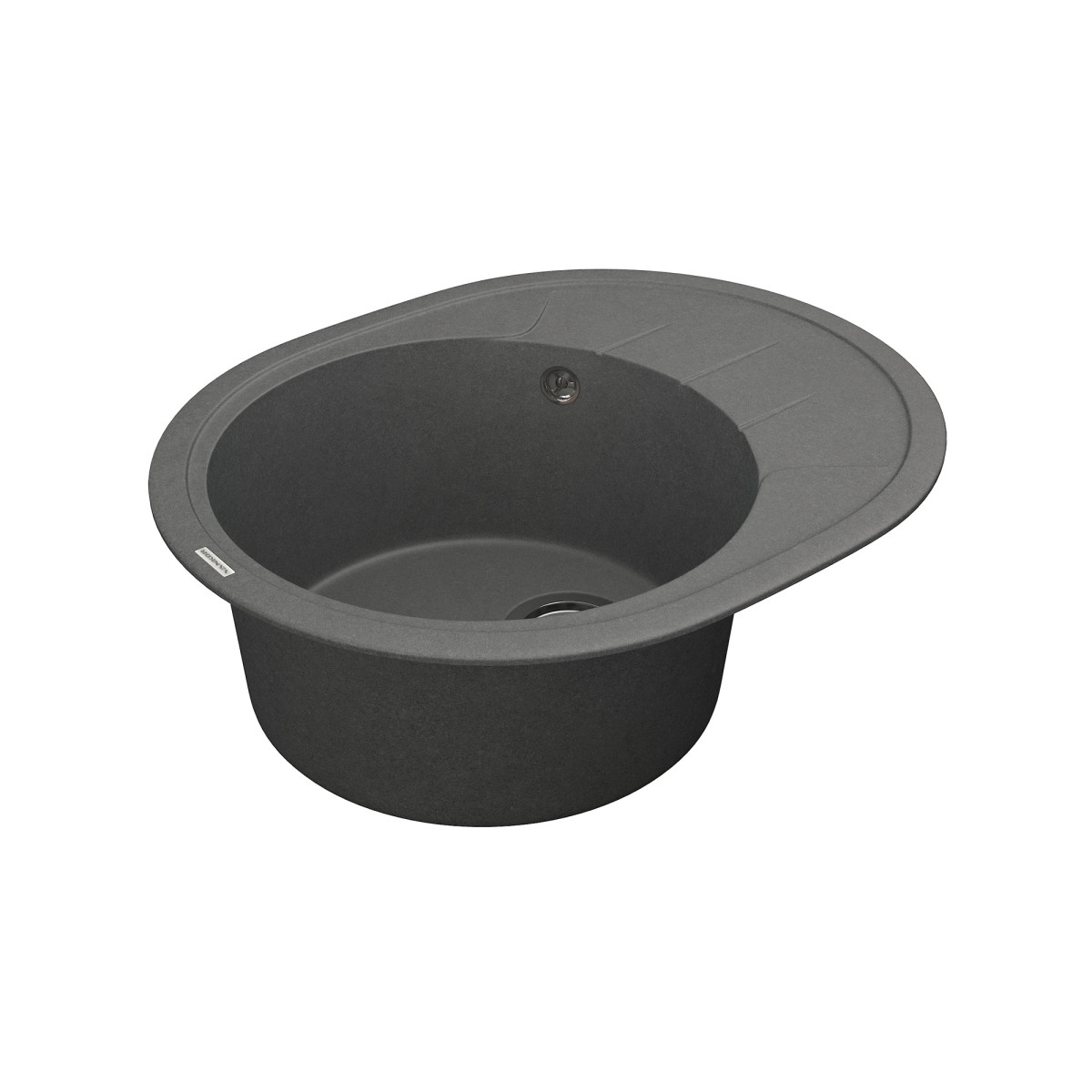 Keuken spoelbak VANKOR Sity SMO 02.61 Grijs + sifon VANKOR