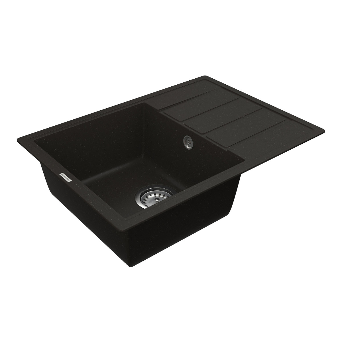 Keuken spoelbak VANKOR Easy EMP 02.62 Zwart + sifon VANKOR