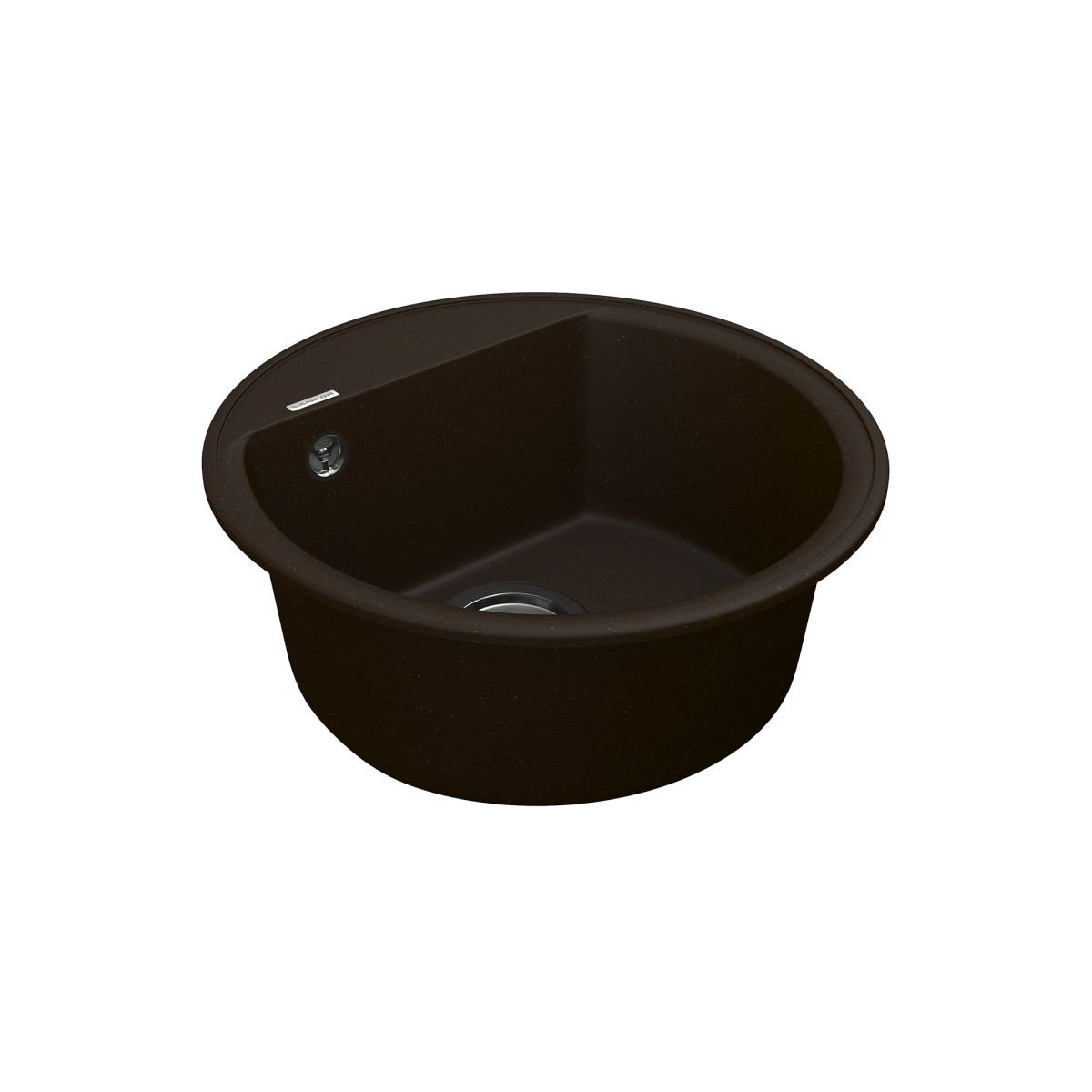 Keuken spoelbak VANKOR Easy EMR 01.45 Chocolade + sifon VANKOR