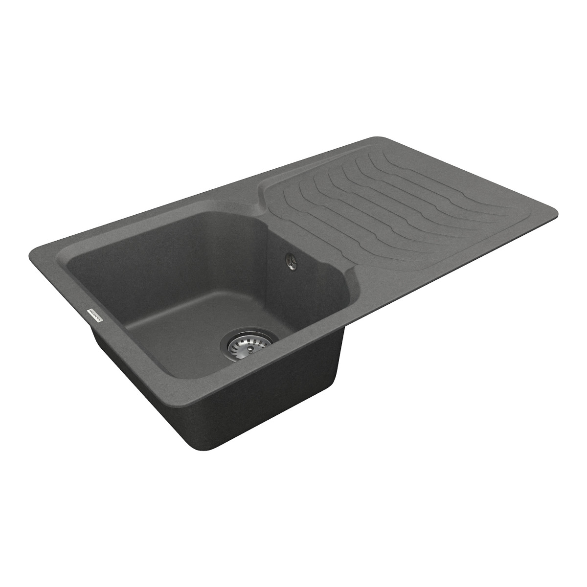 Keuken spoelbak VANKOR Sigma SMP 02.85 Grijs + sifon VANKOR