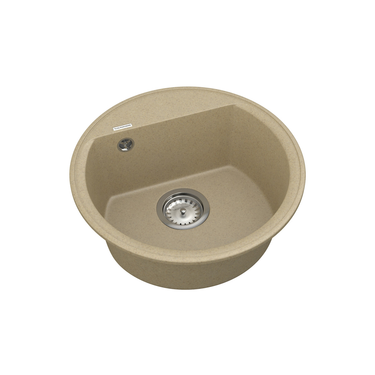 Keuken spoelbak VANKOR Easy EMR 01.45 Safari + sifon VANKOR