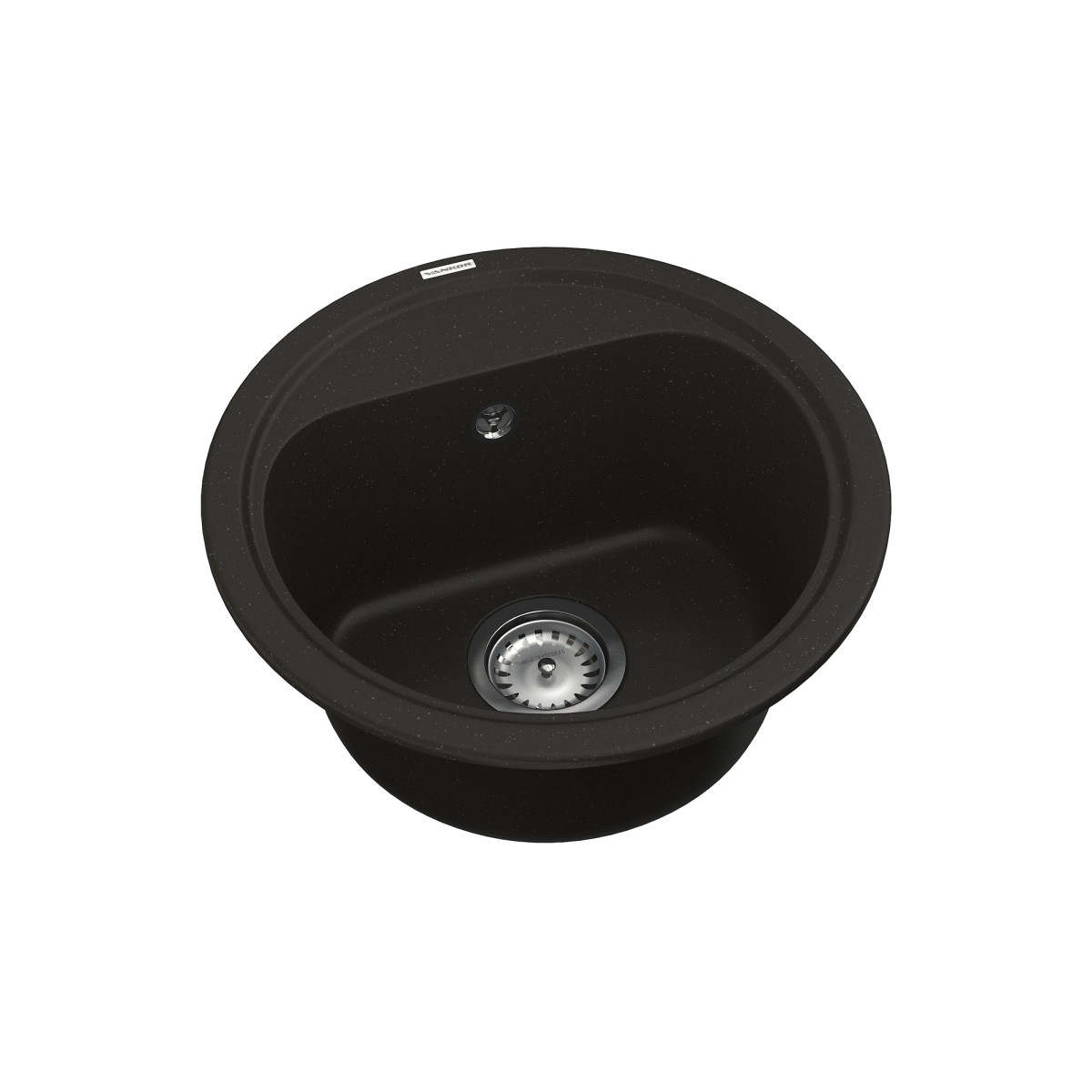 Keuken spoelbak VANKOR Lira LMR 01.44 Zwart + sifon VANKOR