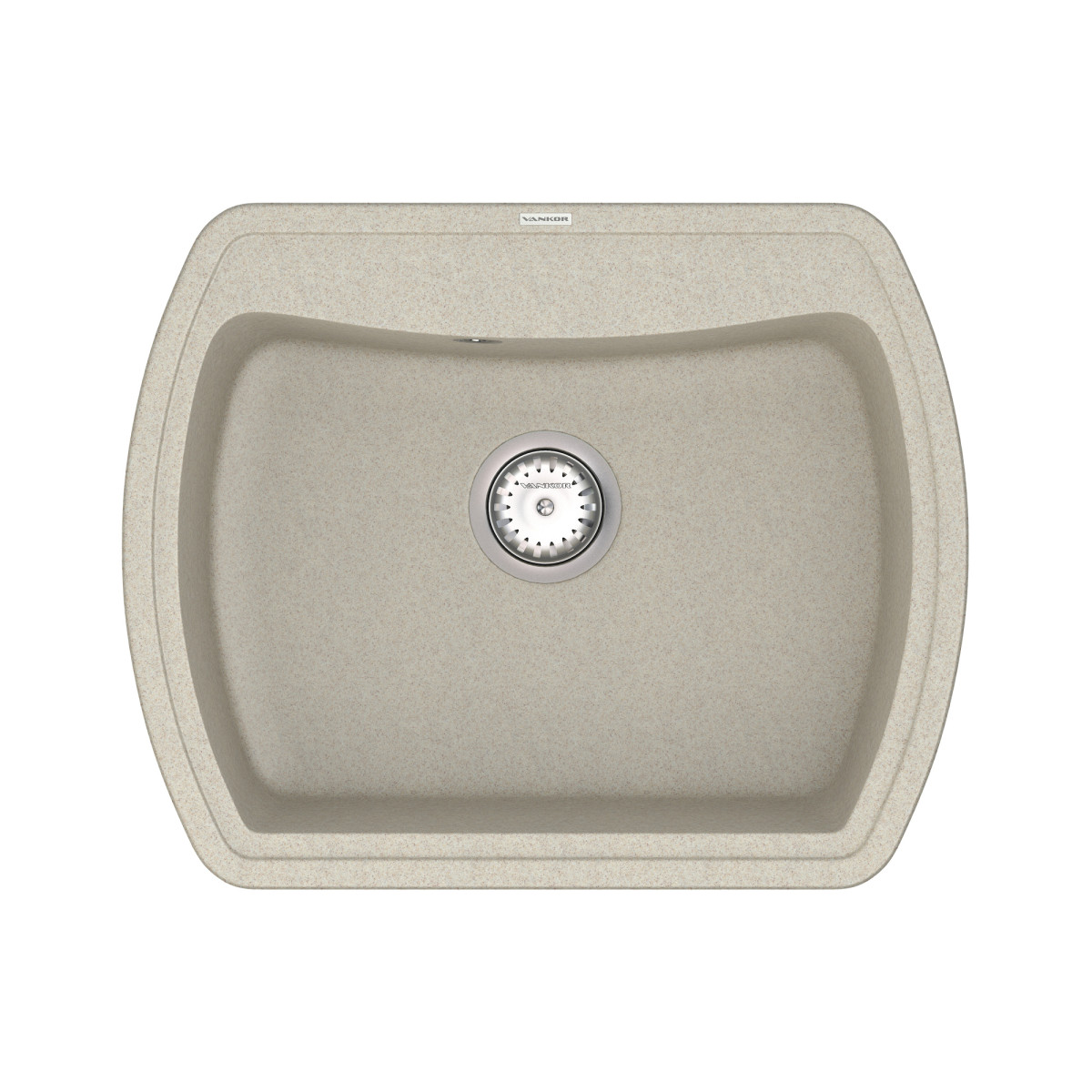 Keuken spoelbak VANKOR Norton NMP 01.63 Terra + sifon VANKOR