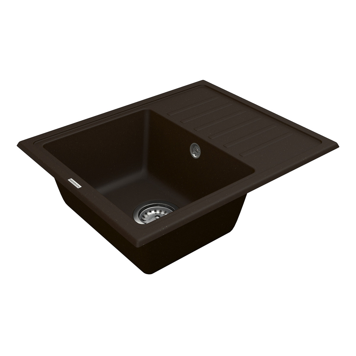 Keuken spoelbak VANKOR Lira LMP 02.55 Chocolade + sifon VANKOR